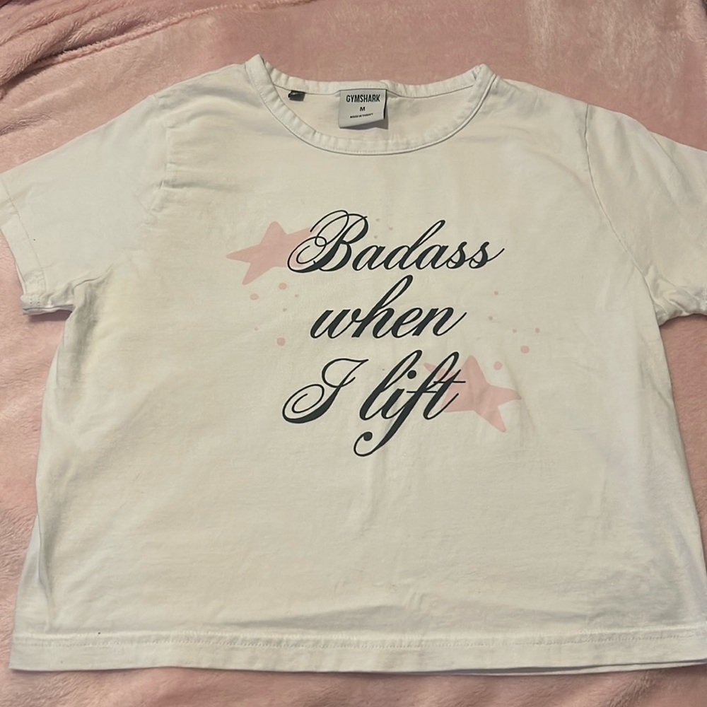 Gymshark cotton baby tee
